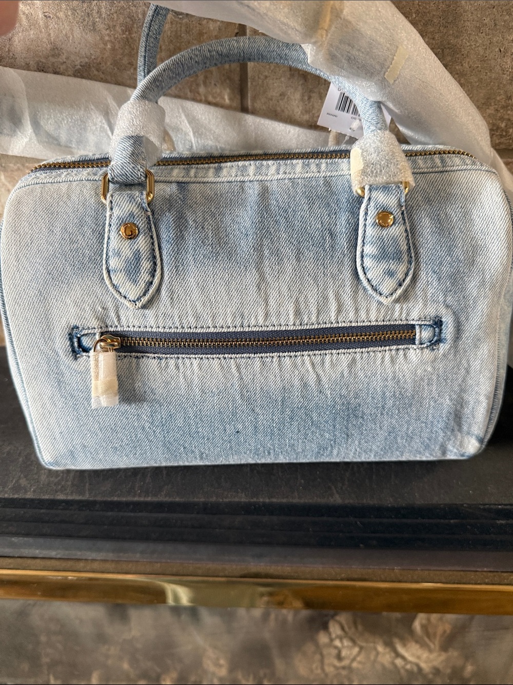 Coach Rowan in Loved Denim with Charms - Picture 10 of 11